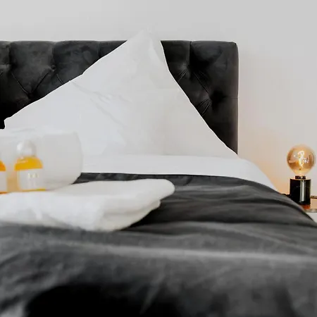 Blissplace 3 Zi Premium Apartment Nahe Getec Arena Mit Kingsize Betten Und Balkon Magdeburg Exterior foto