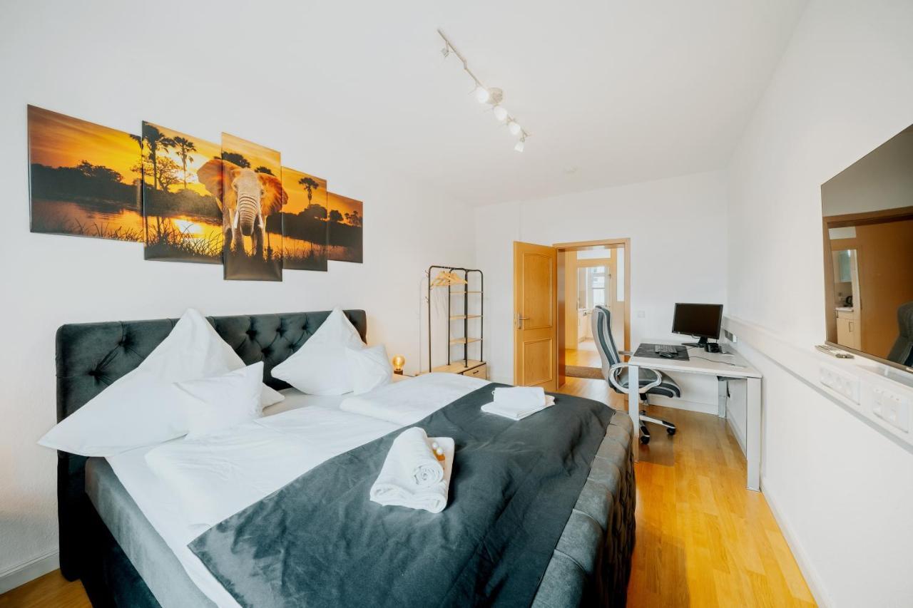 Blissplace 3 Zi Premium Nahe Getec Arena Mit Kingsize Betten Und Balkon Magdeburg