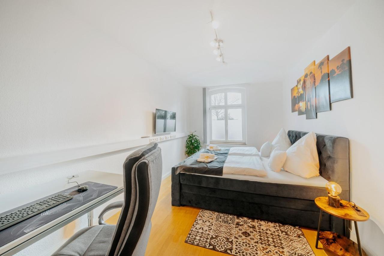 Blissplace 3 Zi Premium Nahe Getec Arena Mit Kingsize Betten Und Balkon *