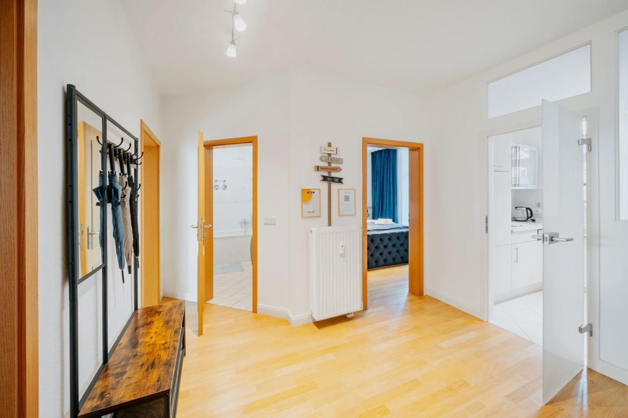Blissplace 3 Zi Premium Nahe Getec Arena Mit Kingsize Betten Und Balkon *